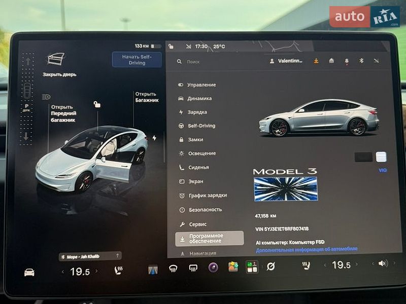 Седан Tesla Model 3 2024 в Киеве