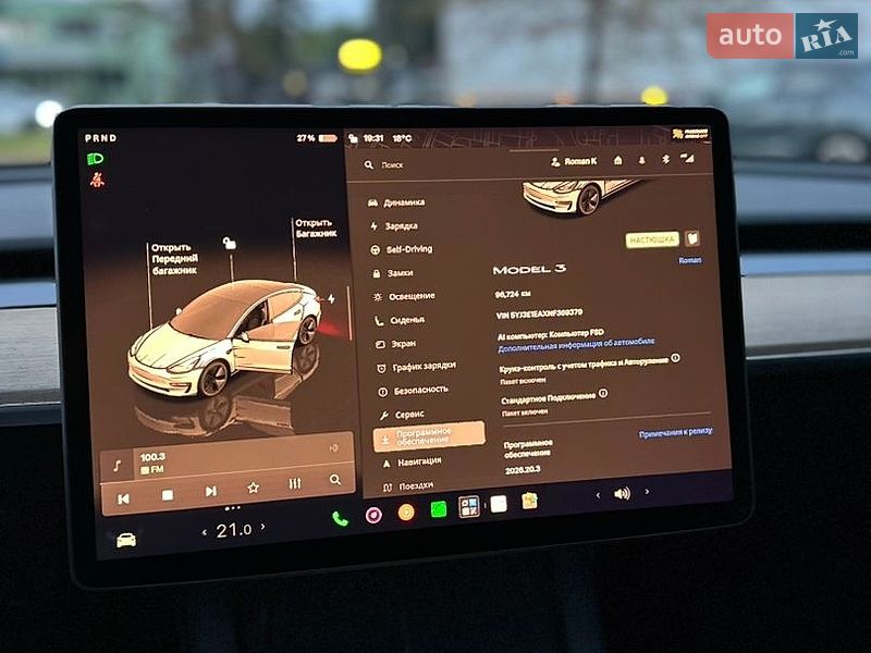 Седан Tesla Model 3 2022 в Виннице