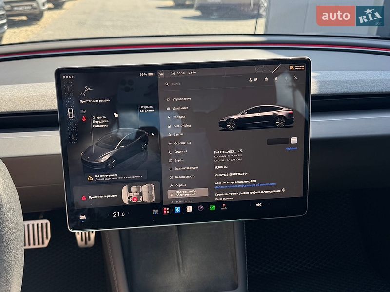 Седан Tesla Model 3 2024 в Івано-Франківську фото 27 Седан Tesla Model 3 2024 в Івано-Франківську