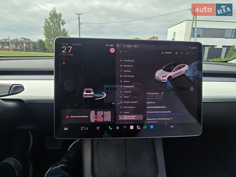 Седан Tesla Model 3 2021 в Киеве