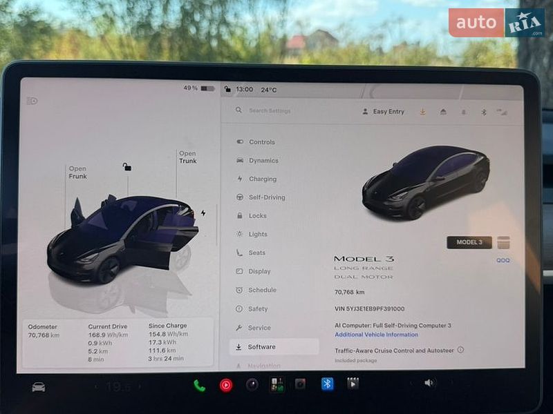 Седан Tesla Model 3 2022 в Ивано-Франковске