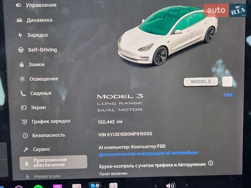 Седан Tesla Model 3 2021 в Ківерцях