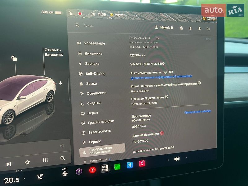 Седан Tesla Model 3 2022 в Киеве