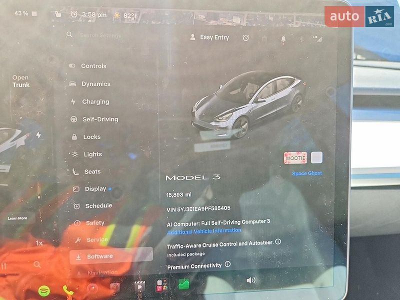 Седан Tesla Model 3 2023 в Черновцах фото 9 Седан Tesla Model 3 2023 в Черновцах