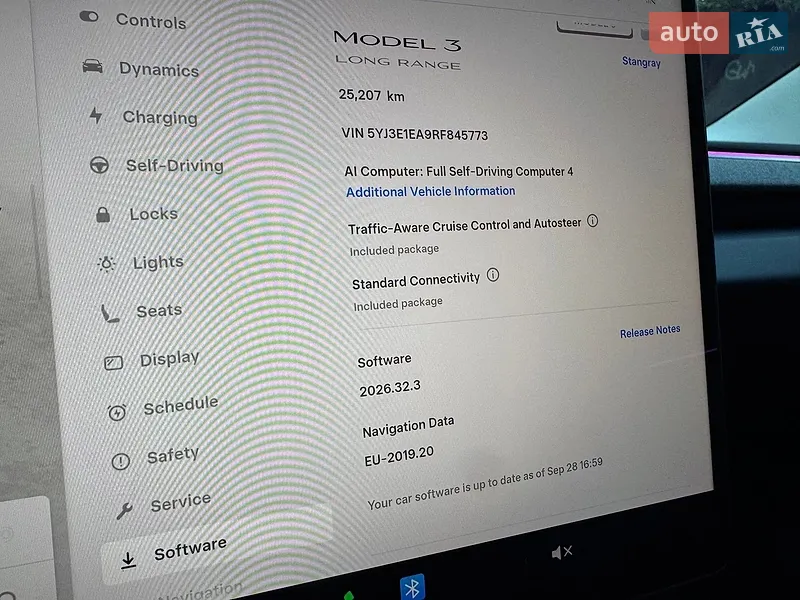 Седан Tesla Model 3 2024 в Киеве документ
