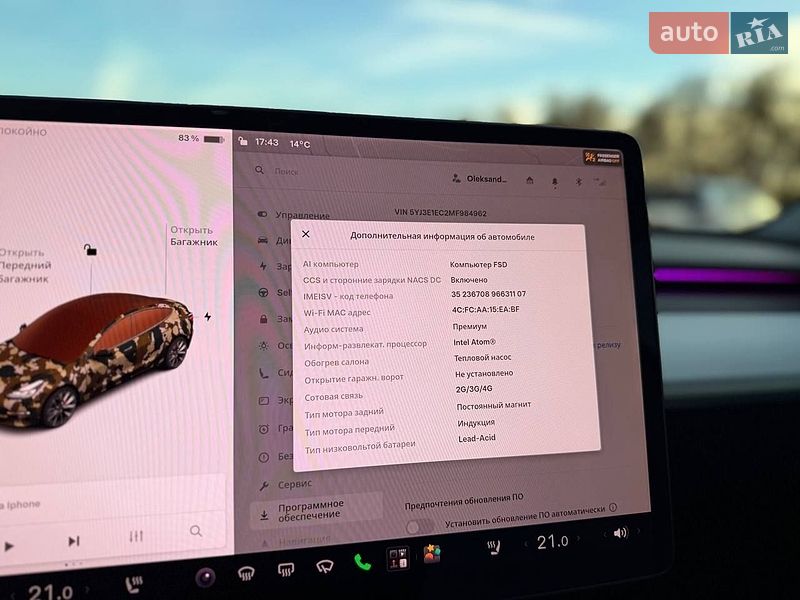 Седан Tesla Model 3 2021 в Коломые