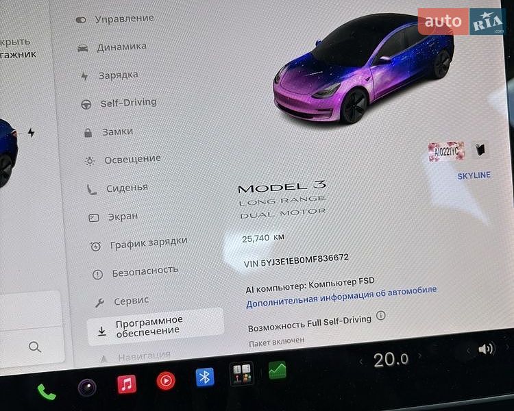 Седан Tesla Model 3 2020 в Киеве