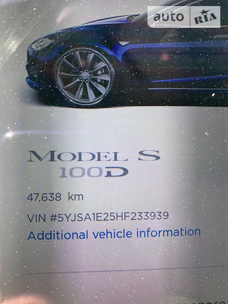 Ліфтбек Tesla Model S 2017 в Житомирі фото 9 Ліфтбек Tesla Model S 2017 в Житомирі