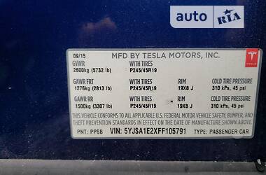Ліфтбек Tesla Model S 2015 в 