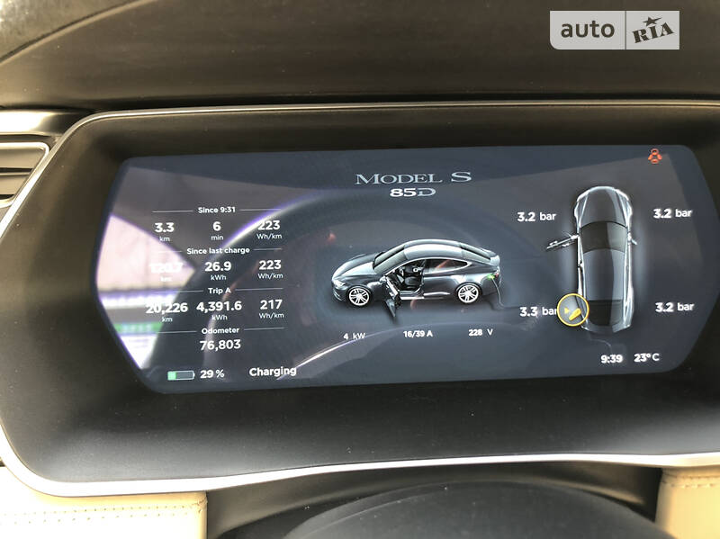 Ліфтбек Tesla Model S 2016 в Одесі