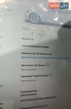 Ліфтбек Tesla Model S 2016 в Запоріжжі