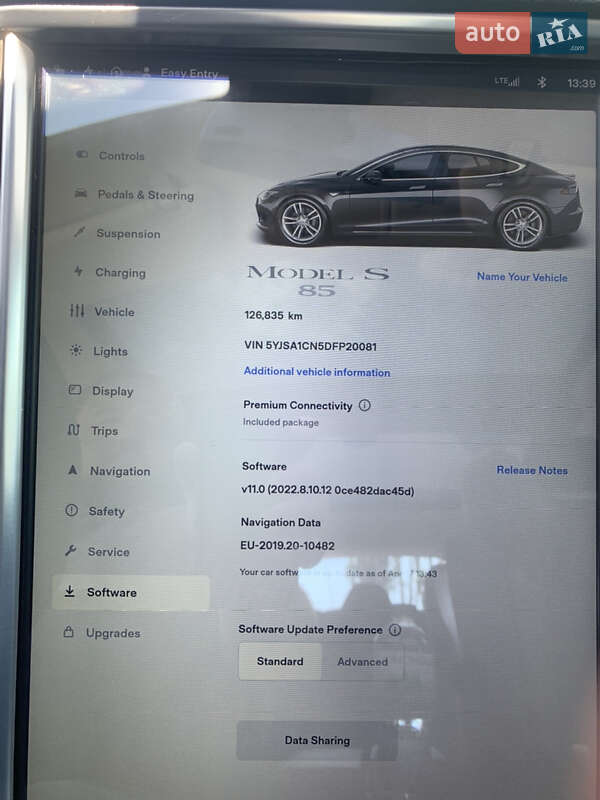 Ліфтбек Tesla Model S 2013 в Києві