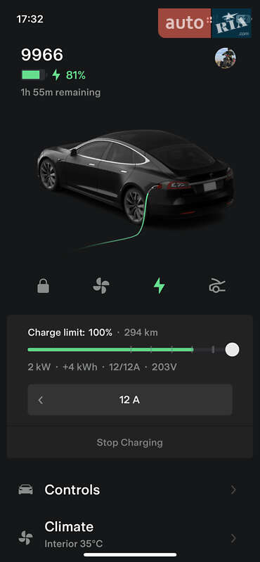 Лифтбек Tesla Model S 2014 в Николаеве