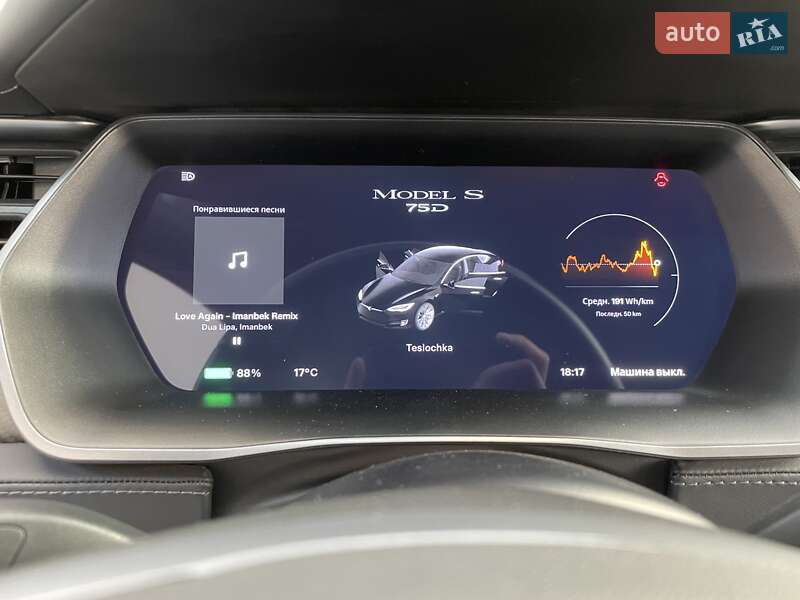 Лифтбек Tesla Model S 2018 в Львове