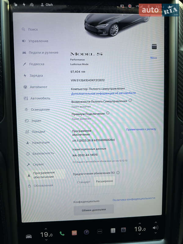 Лифтбек Tesla Model S 2019 в Харькове