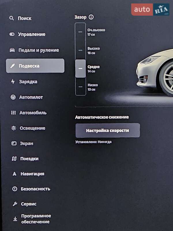 Ліфтбек Tesla Model S 2014 в Львові