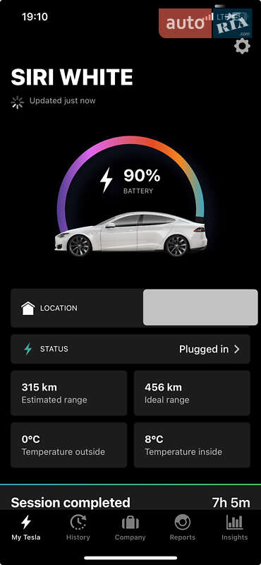 Лифтбек Tesla Model S 2015 в Киеве