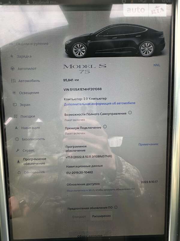 Лифтбек Tesla Model S 2017 в Киеве