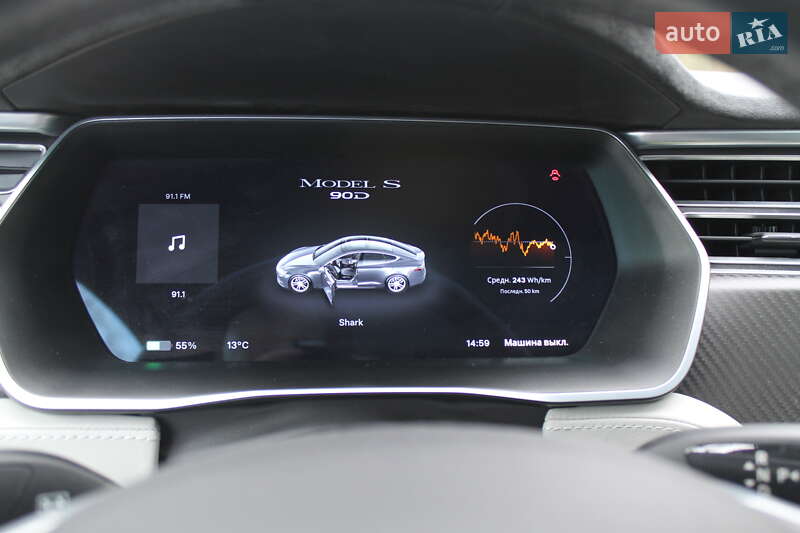 Лифтбек Tesla Model S 2016 в Жовкве