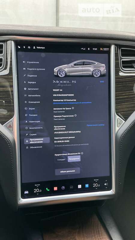 Лифтбек Tesla Model S 2016 в Хусте