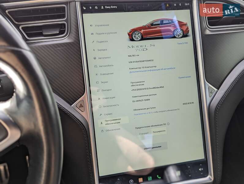 Ліфтбек Tesla Model S 2015 в Києві