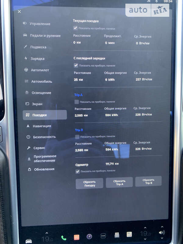 Ліфтбек Tesla Model S 2015 в Івано-Франківську