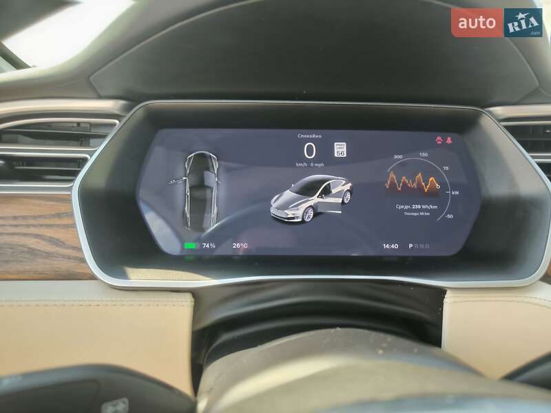 Ліфтбек Tesla Model S 2017 в Львові