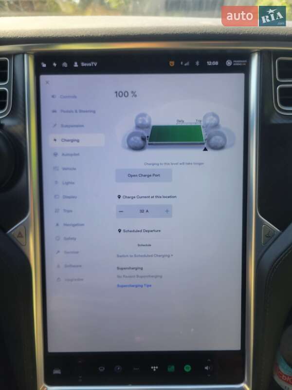 Лифтбек Tesla Model S 2014 в Киеве