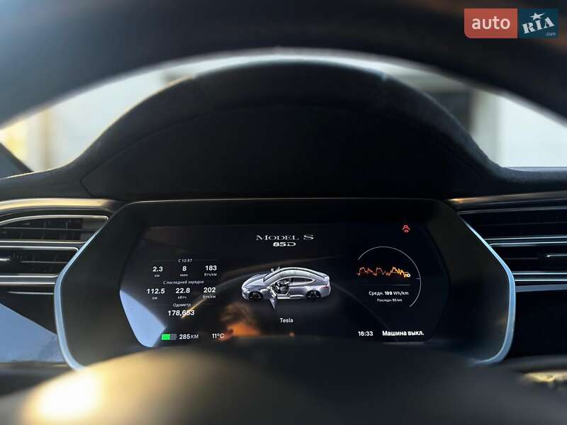 Лифтбек Tesla Model S 2015 в Львове