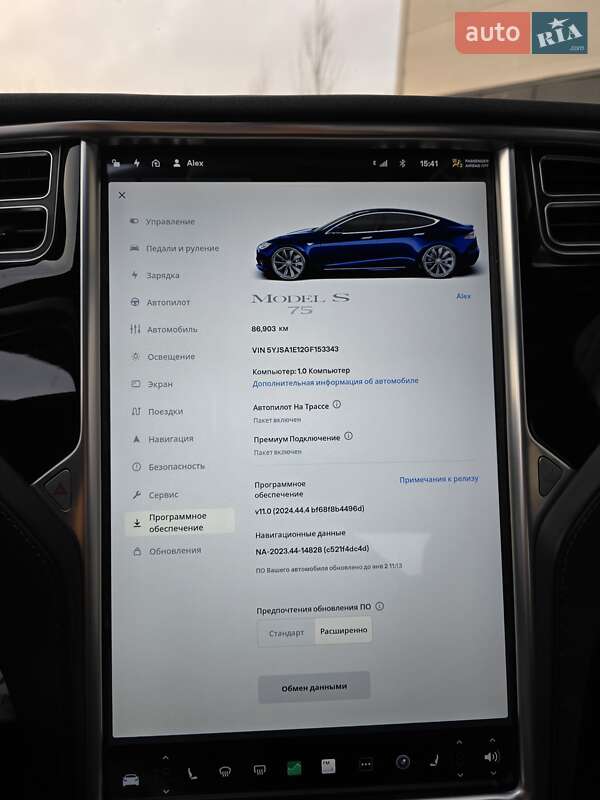 Лифтбек Tesla Model S 2016 в Одессе