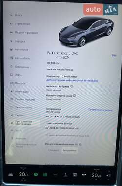 Лифтбек Tesla Model S 2016 в Львове
