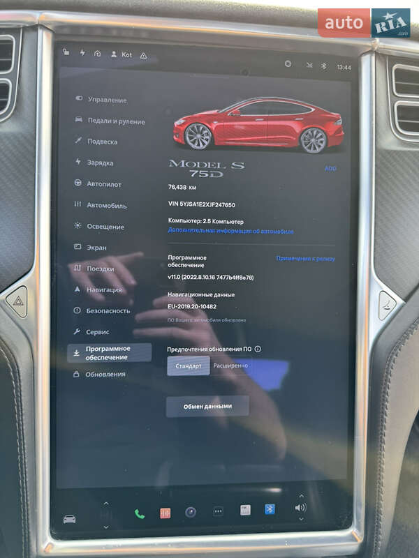 Лифтбек Tesla Model S 2018 в Одессе