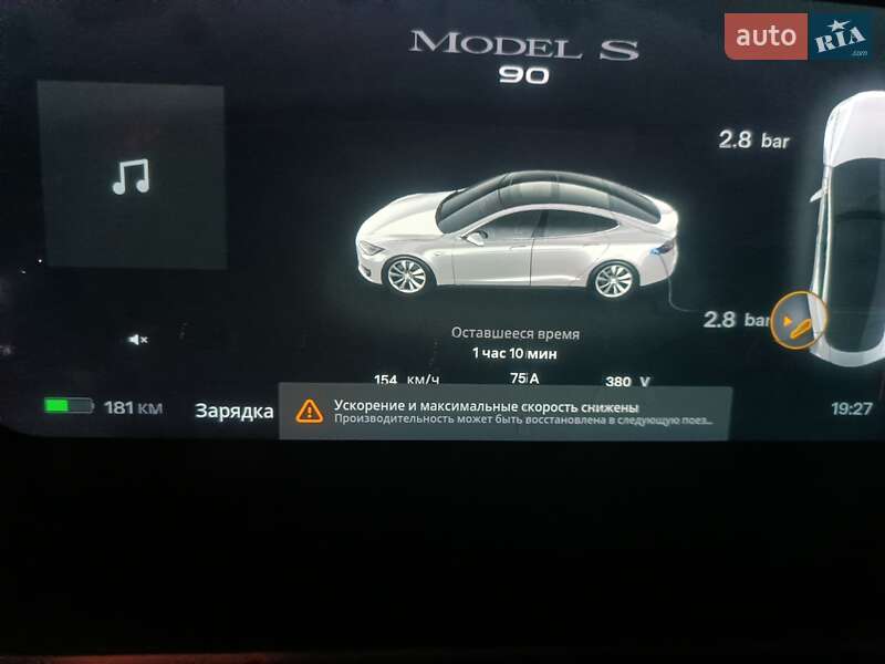Ліфтбек Tesla Model S 2014 в Львові