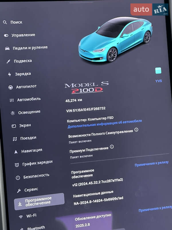 Лифтбек Tesla Model S 2018 в Киеве