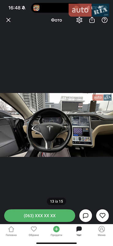 Лифтбек Tesla Model S 2015 в Киеве фото 18 Лифтбек Tesla Model S 2015 в Киеве