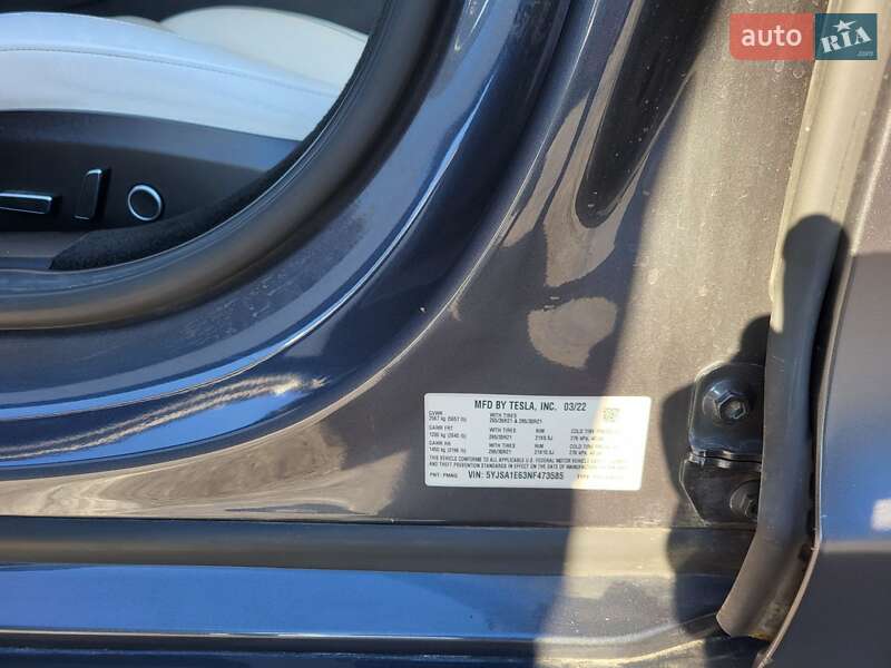 Ліфтбек Tesla Model S 2022 в Обухові