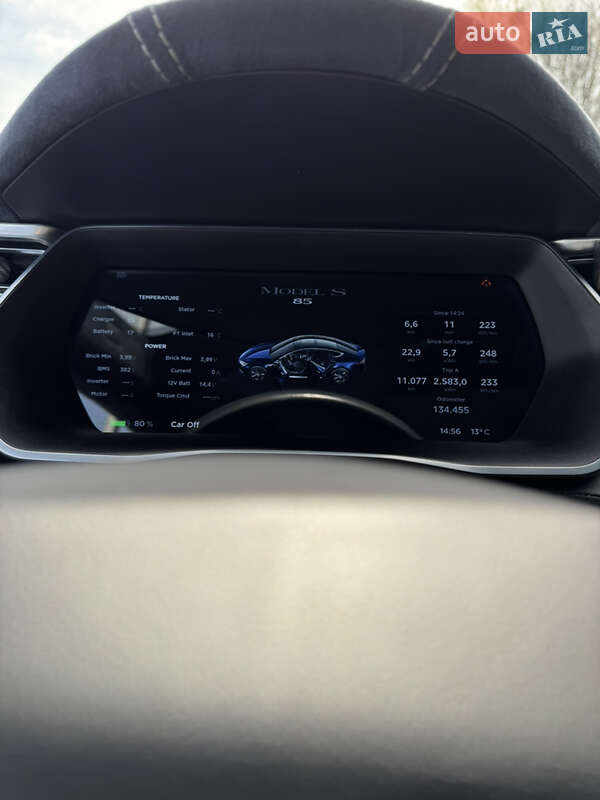 Лифтбек Tesla Model S 2015 в Буске