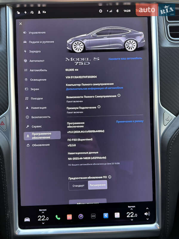 Лифтбек Tesla Model S 2017 в Днепре