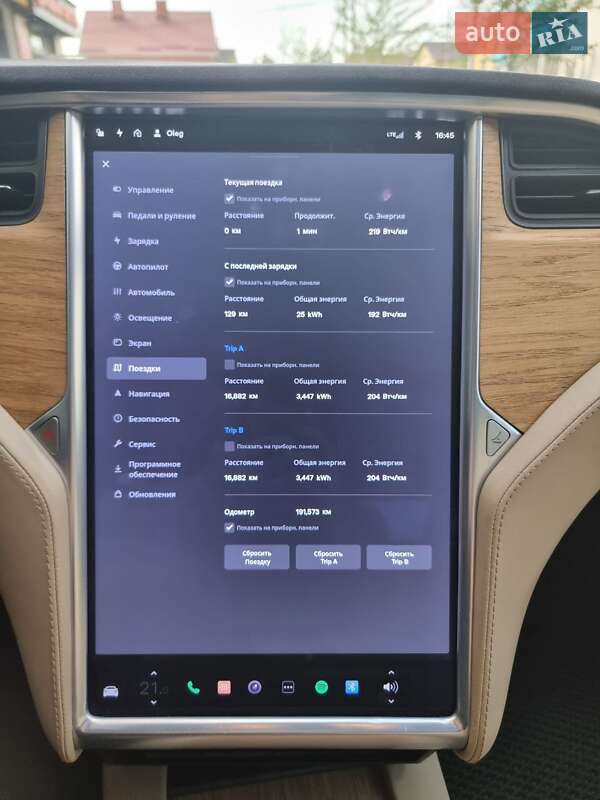 Лифтбек Tesla Model S 2015 в Виннице