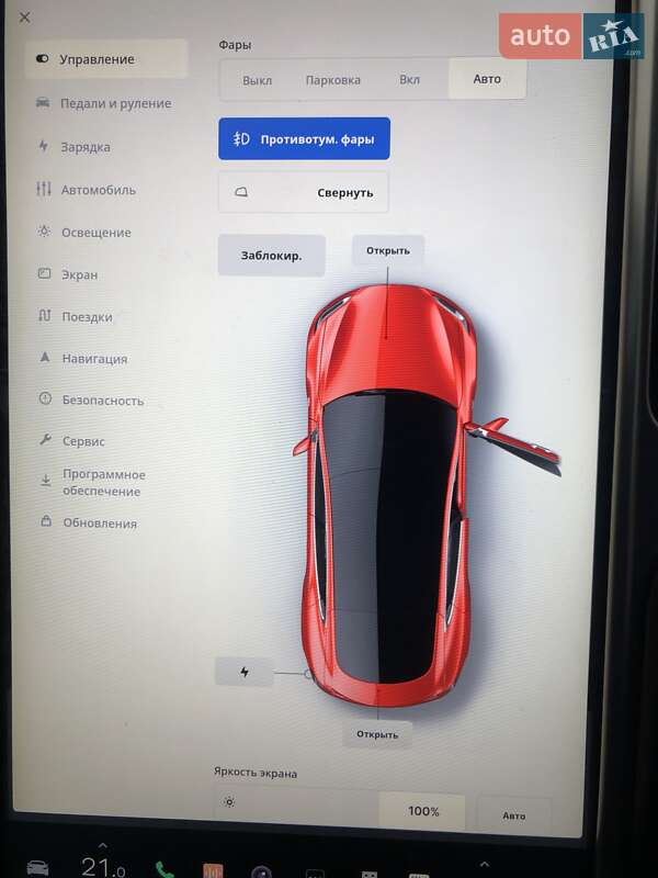 Лифтбек Tesla Model S 2014 в Саврани