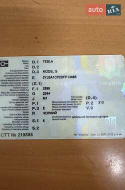 Лифтбек Tesla Model S 2013 в 