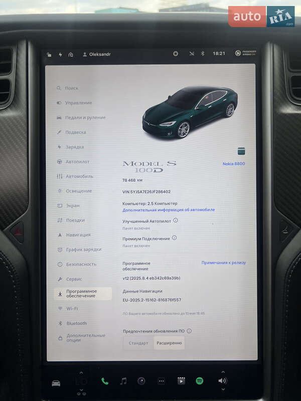 Ліфтбек Tesla Model S 2019 в Києві