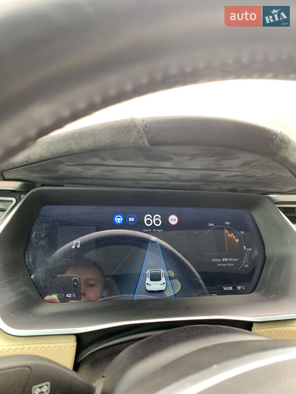 Лифтбек Tesla Model S 2015 в Львове