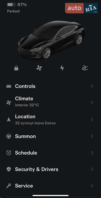 Лифтбек Tesla Model S 2018 в Виннице