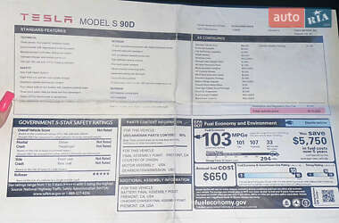 Лифтбек Tesla Model S 2016 в 