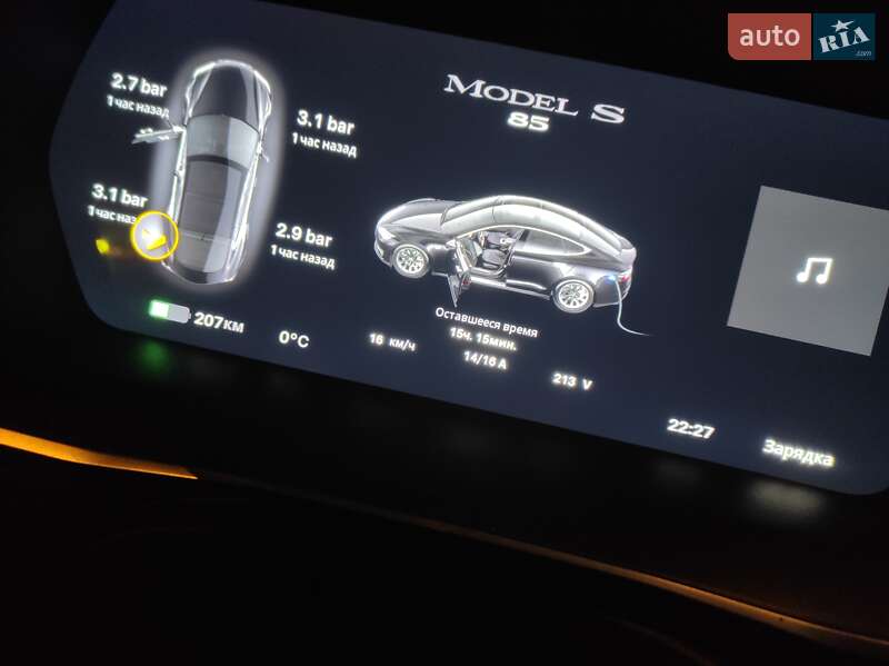 Лифтбек Tesla Model S 2014 в Львове