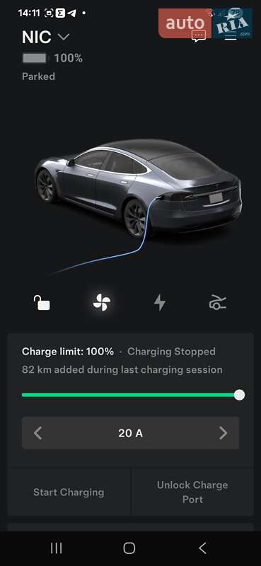 Ліфтбек Tesla Model S 2014 в Тернополі