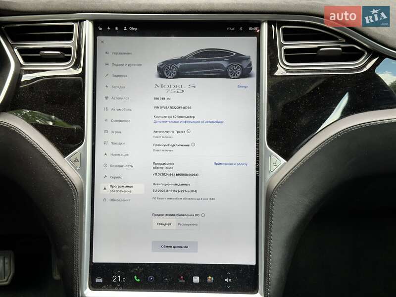 Лифтбек Tesla Model S 2016 в Киеве
