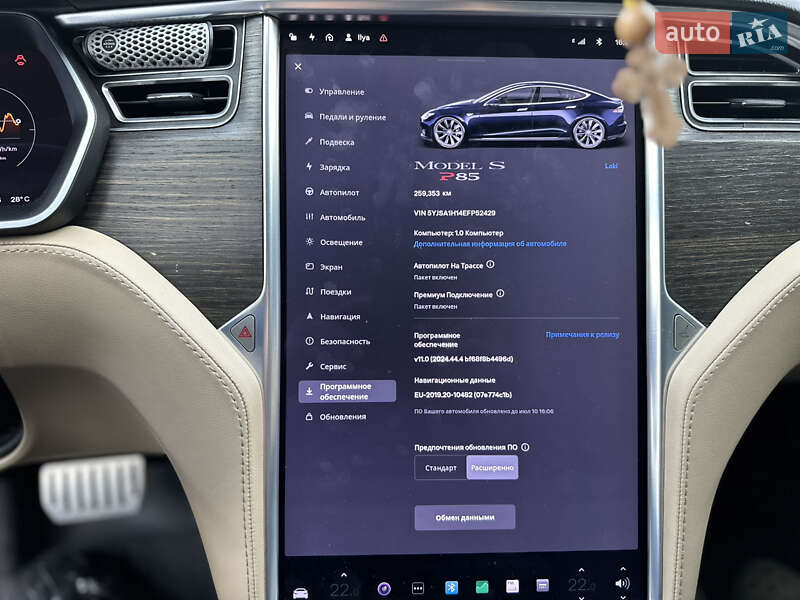Ліфтбек Tesla Model S 2014 в Запоріжжі