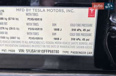 Лифтбек Tesla Model S 2015 в 